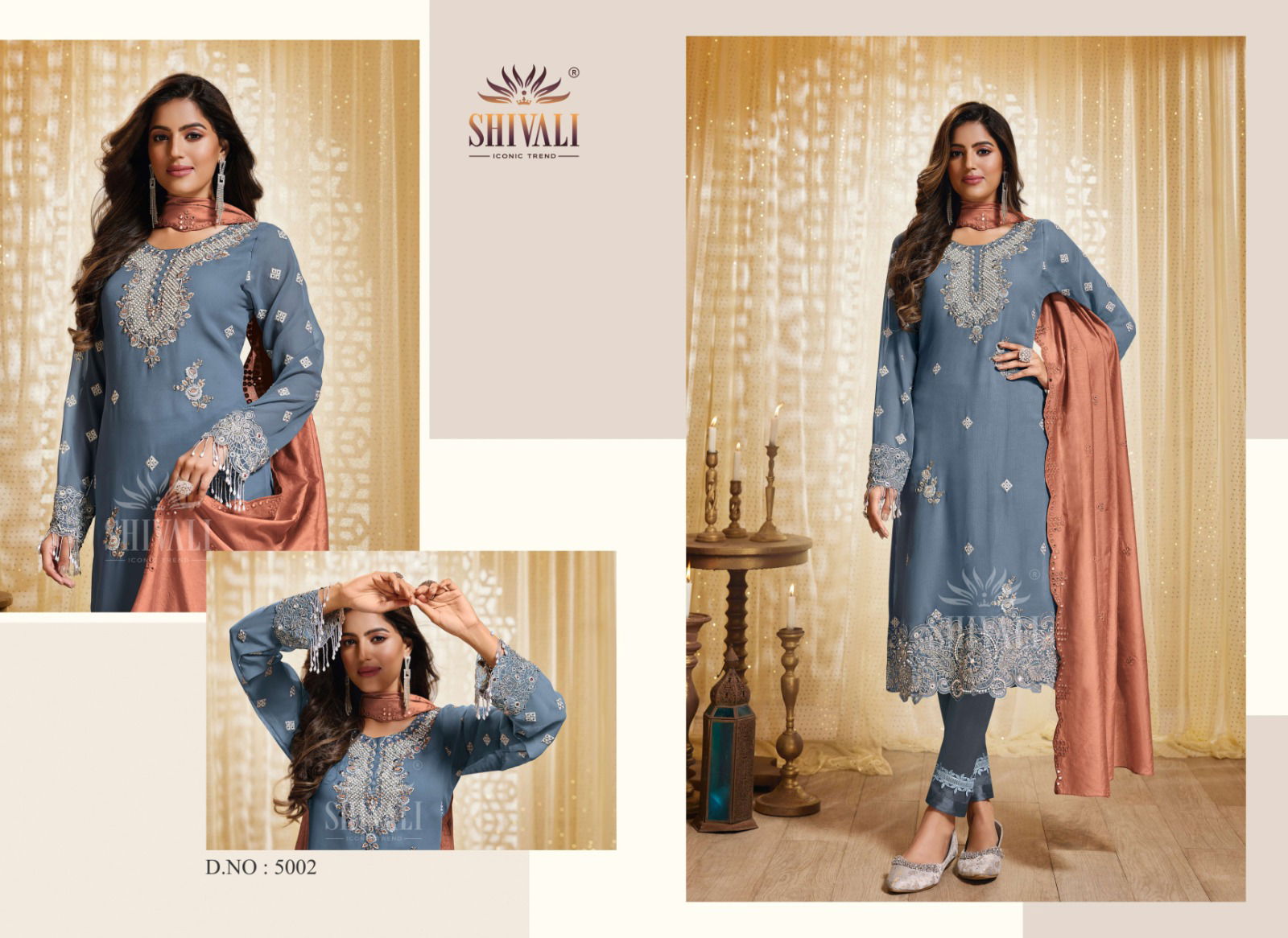 Shivali Zoya 5 Georgette Readymade Suits Catalog